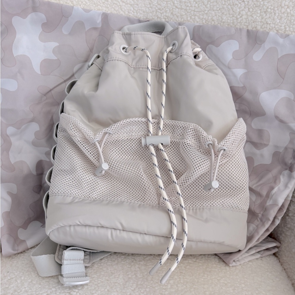 Dagne Dover Cream Drawstring Backpack - Picture 7 of 11